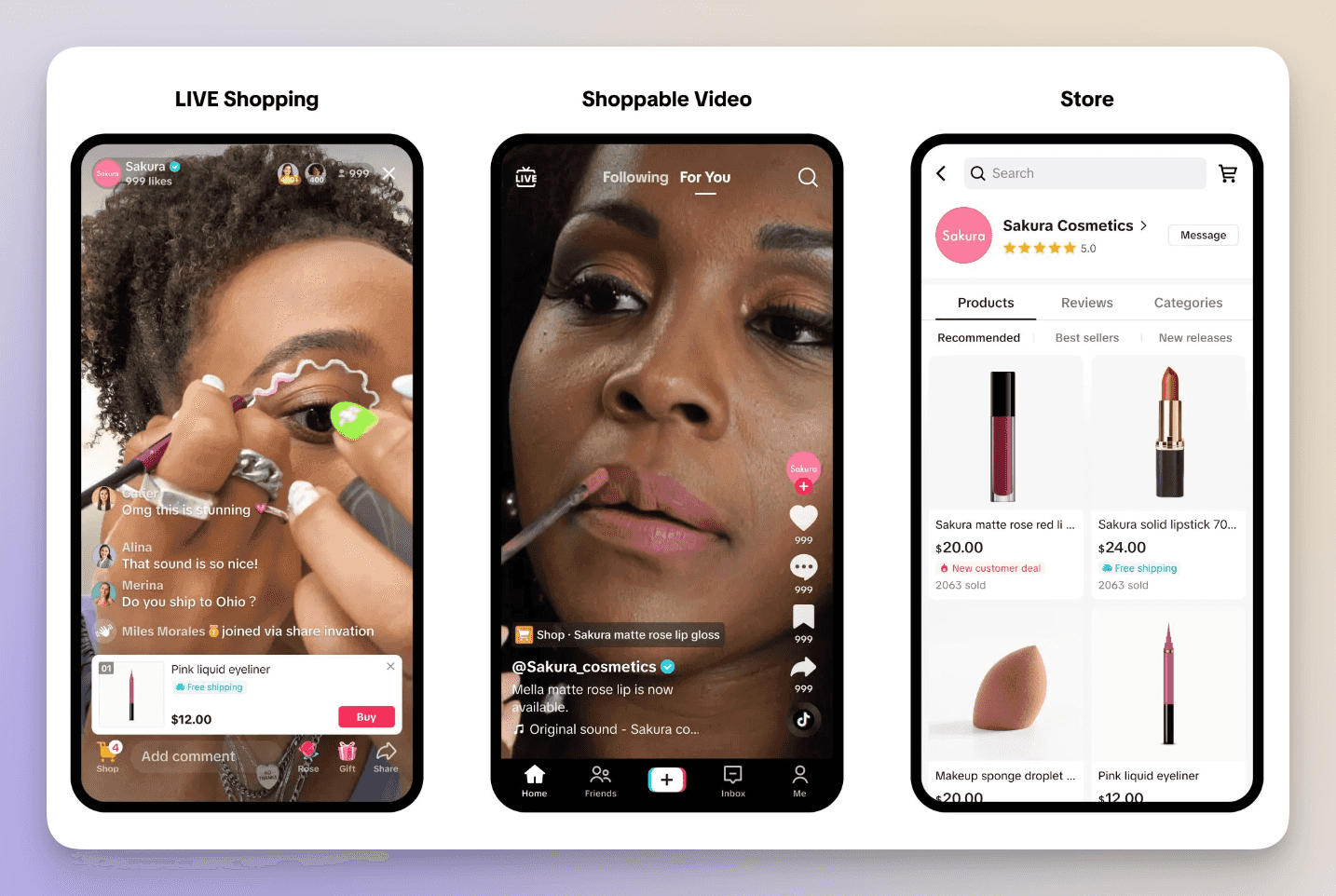 tiktok marketing feature available