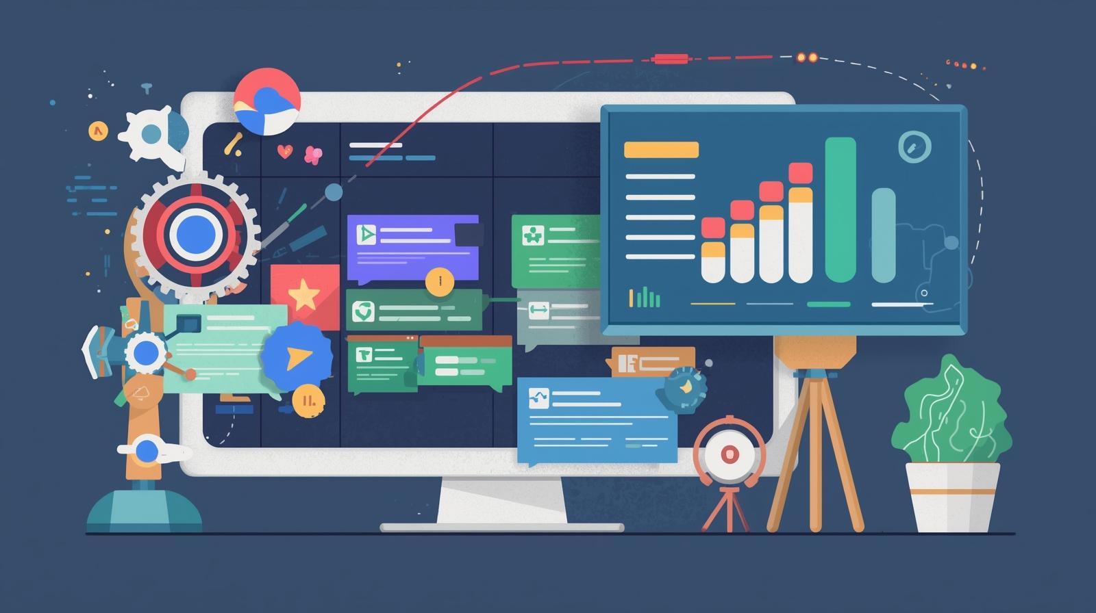 Social Media Management 2 social media management services dashboard